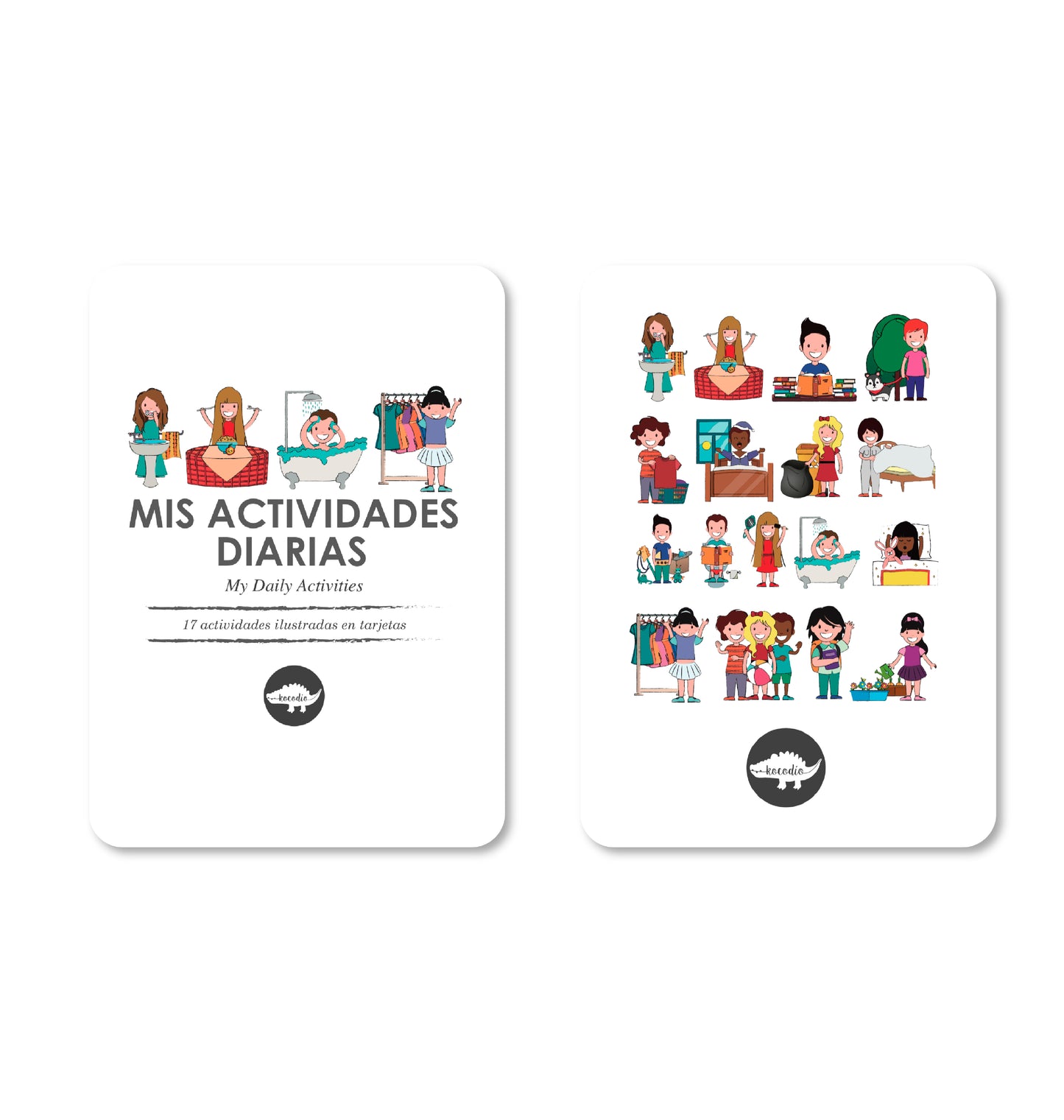 Flash Cards - actividades diarias