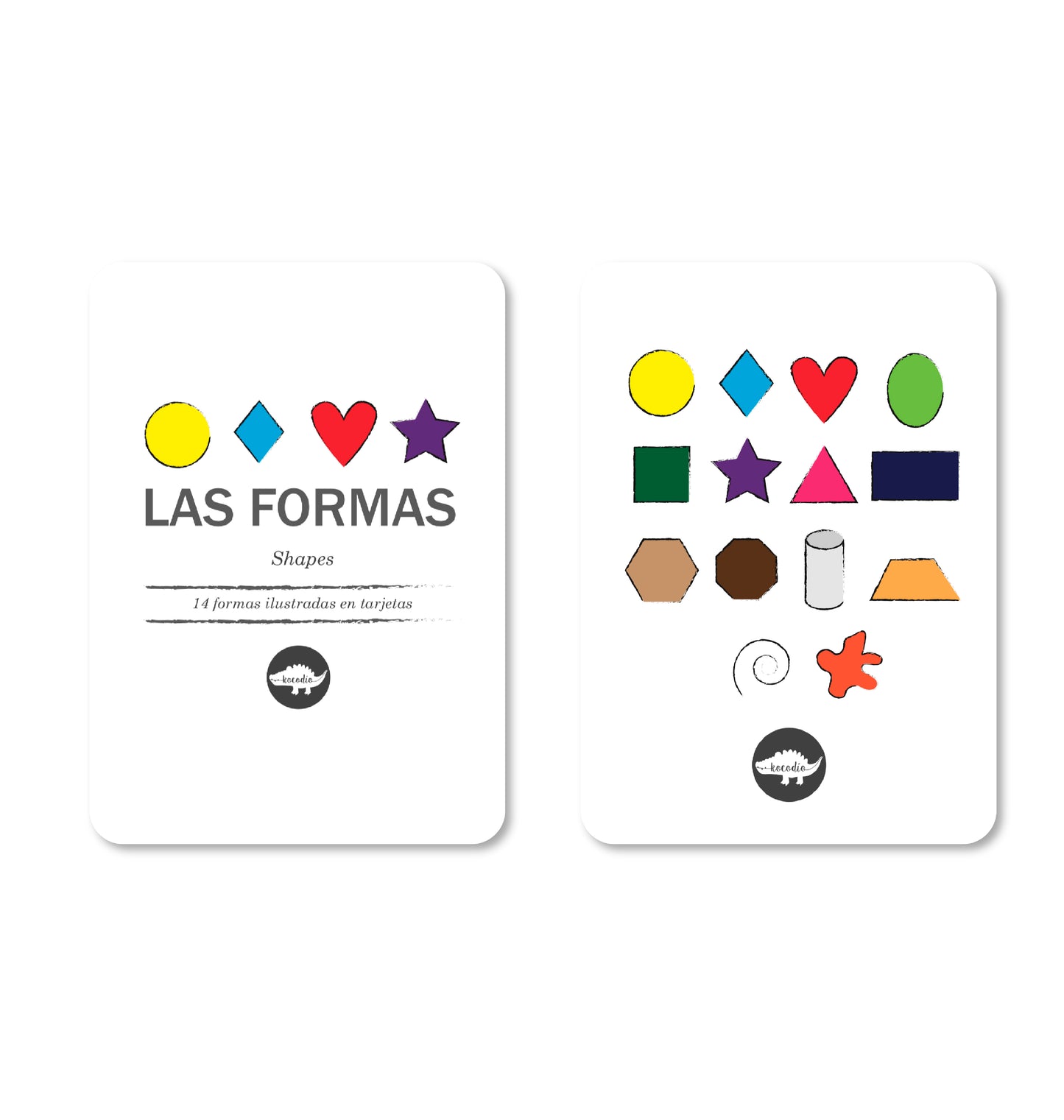 Flash cards Shapes